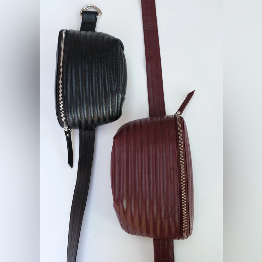 Beklina Ribbed Belt Bag. Barely Used. Cute!!